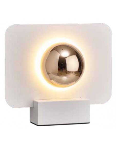 ALBA * SOBREMESA 8W LED PEQUEÑO - BLANCO 3000ºK