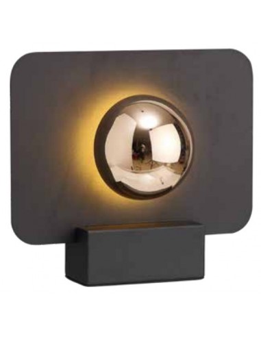 ALBA * SOBREMESA 8W LED PEQUEÑO - NEGRO 3000ºK