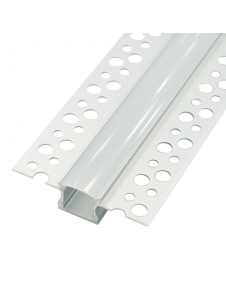 PERFIL EMPOTRAR EN OBRA 2M ALUMINIO 57 2mmx14 5mm