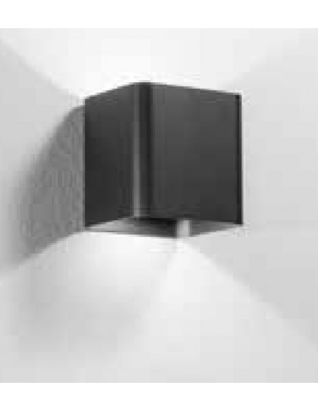 APLIQUE LED BIOME NEGRO 2X3...