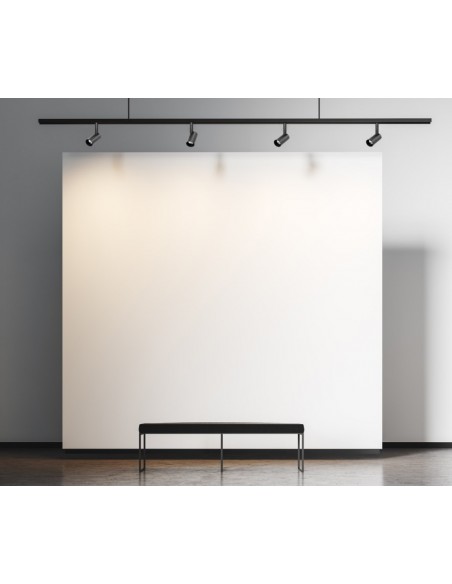 MAGNETO * FOCO 20W DIM NEGRO 3000K  1600lm 2