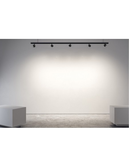 MAGNETO * FOCO 20W NEGRO 3000K  1600lm 2