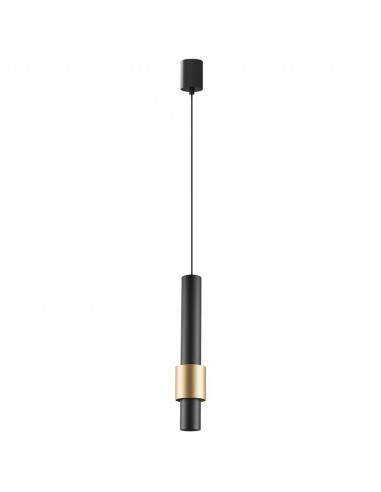 CLIFTON COLGANTE 7WNEGRO ORO 3000ºK 560LM IP20 