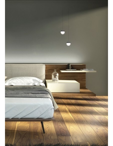 KILDA COLGANTE 10W NEGRO 3000ºK 800lm 2