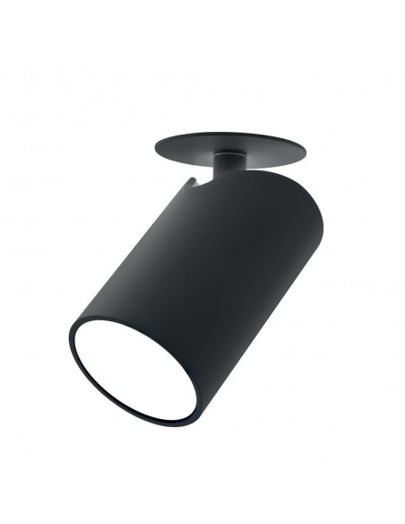 FOCO EMPOTRABLE GU10 NEGRO