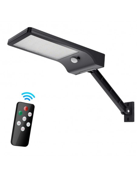 FAROLA SOLAR LED 6000ºK CONTROL REMOTO