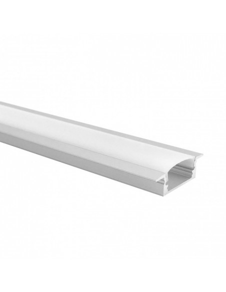 PERFIL EMPOTRAR 2 METROS BLANCO 17 2MM x 7MM