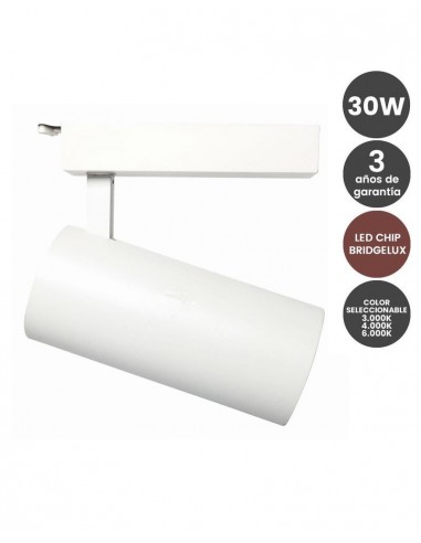 FOCO BLANCO 30W MONOFASICO CCT CHIP BRIDGELUX