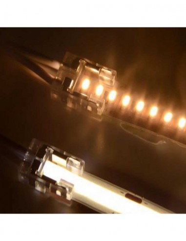 Conector Transparente Para Tiras LED...