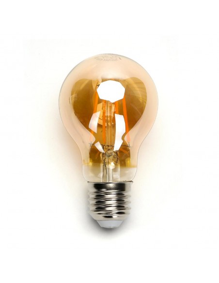 BOMBILLA A60 E27 8W FILAMENTO 2200ºK AMBAR BLISTER