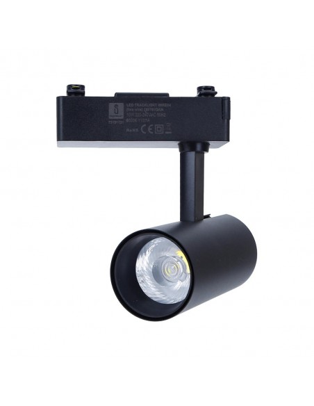 FOCO DE CARRIL 24W MONOFASICO NEGRO 4000ºK