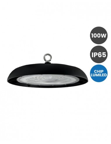 CAMPANA LED 100W UFO CHIP LUMILEDS  5700ºK