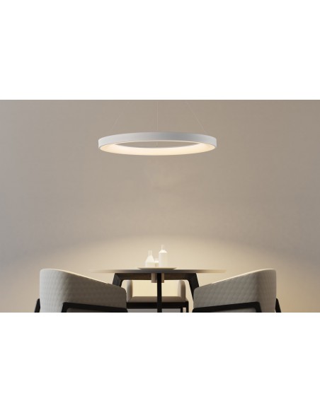 NISEKO II * COLGANTE LED 30W D 38CM BLANCO 2