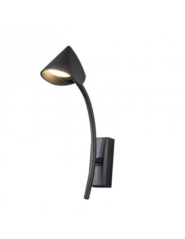 CAPUCCINA * APLIQUE NEGRO  LED 6W 3000K