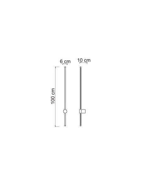 ELIA/A N APLIQUE NEGRO 18W... 2