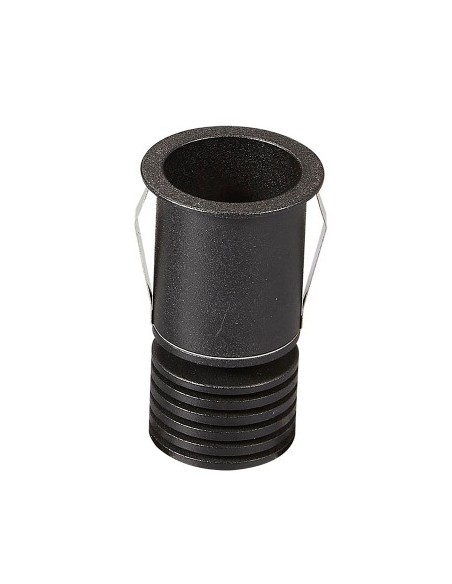 GUINCHO * MINI EMPOTRABLE LED 3W  2700K NEGRO