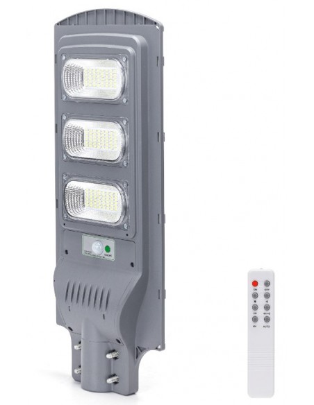 CABEZA DE FAROLA SOLAR 150W 6500K CONTROL REMOTO