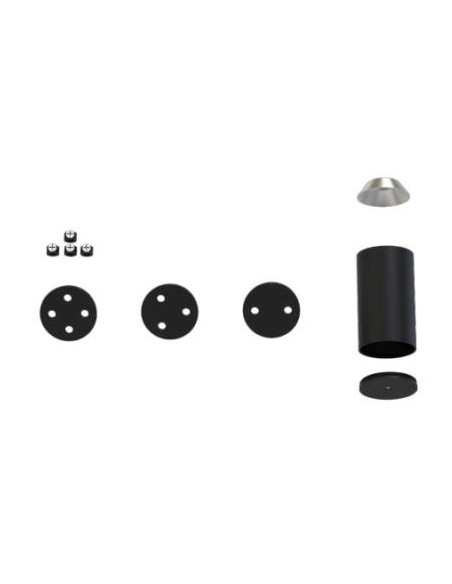 KIT BASE NEGRA PARA COLGANTE MIRO