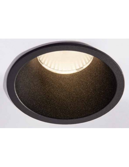 EMPOTRABLE 18W TARF NEGRO CCT APERTURA 38º