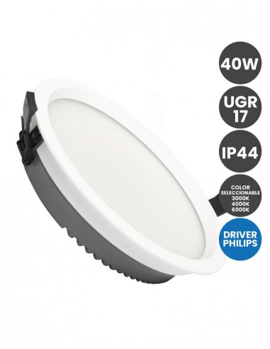 DOWNLIGHT EMPOTRAR RED  D  PHILIPS 40W IP44 CCT