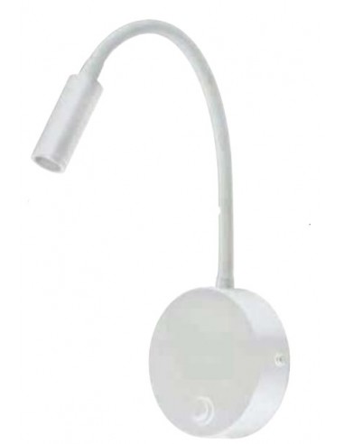 APLIQUE LECTOR BLANCO 3W CON INTERRUPTOR 4000K 