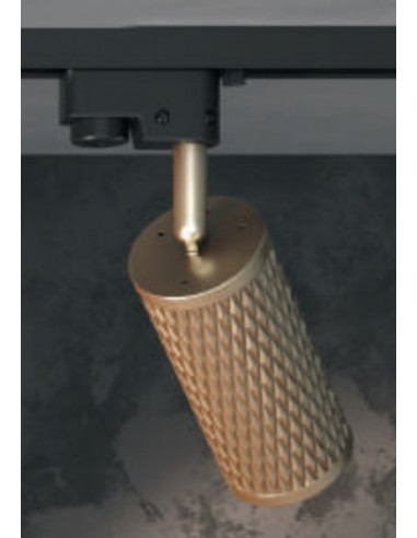 FOCO CARRIL GU10 FOCUS DESIGN ORO