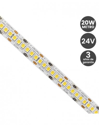 TIRA LED 238 LEDS 20W/M 24V 2200K