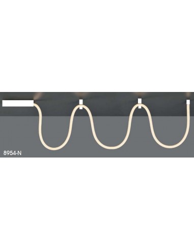 PLAFON LINEAL 60W LAMPARA COLGANTE...