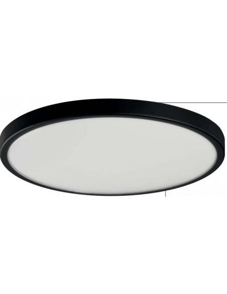 PLAFON 18W REDONDO SUPERFICIE BLANCO 280X57mm