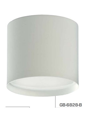 PLAFONES E27 BLANCO BOMBILLA PLANA INCLUIDA 16 8X1