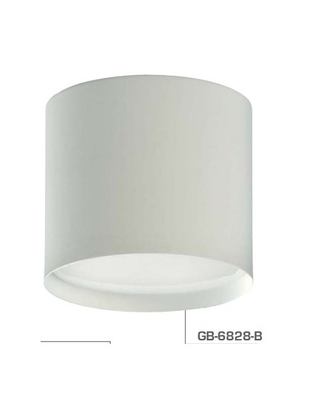 PLAFONES E27 BLANCO BOMBILLA PLANA INCLUIDA 16 8X1