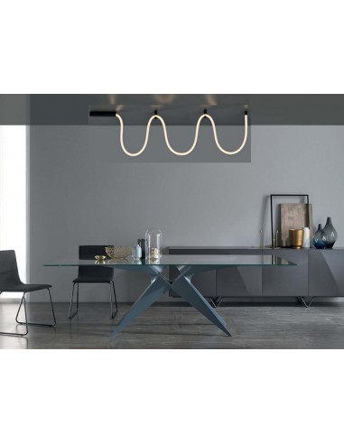 PLAFON LINEAL 60W LAMPARA COLGANTE...