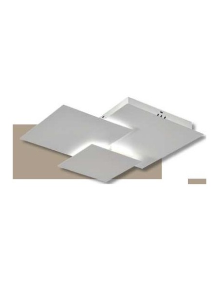 PLAFON CUADRADO 450 x 430 x 65MM 36W CCT 