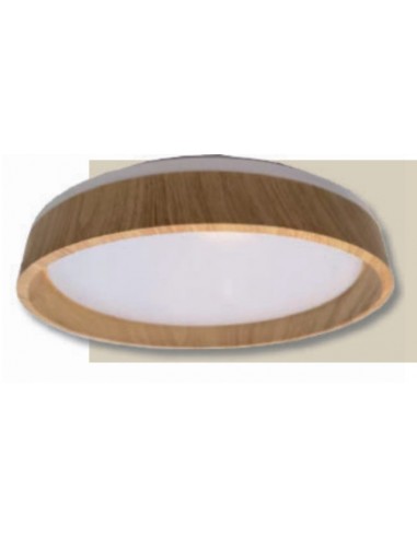 PLAFON CCT 56W MADERA DIMABLE 50CM