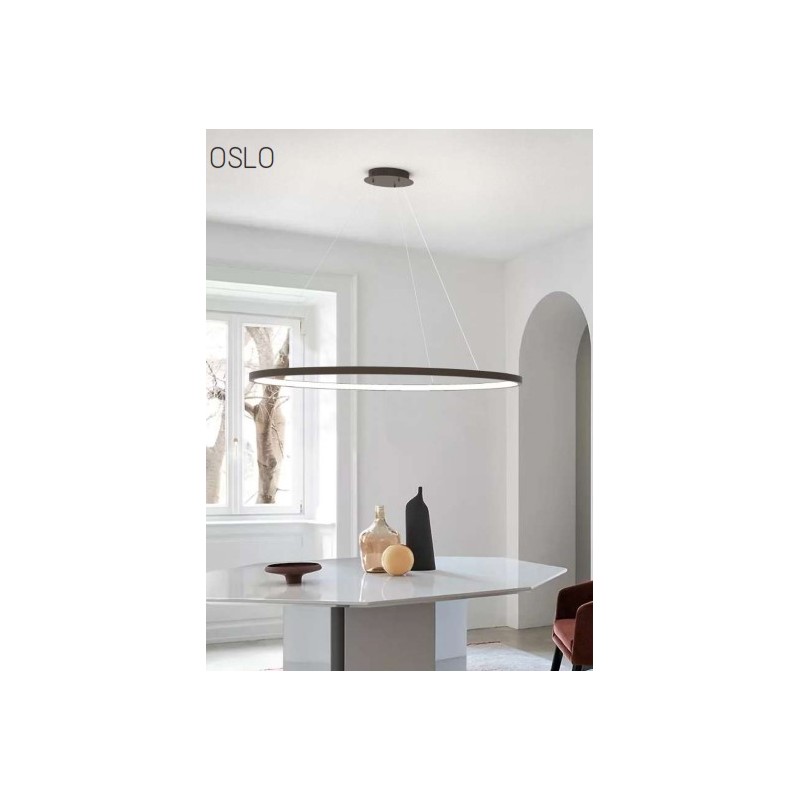OSLO/90B LAMPARA BLANCA SUSPENCION...