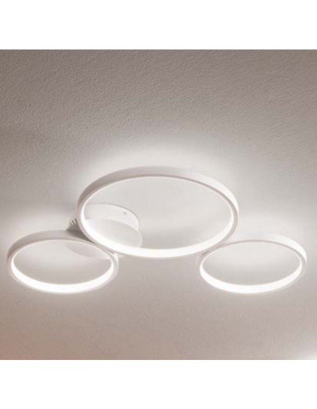 PLAFON LED FREDY PL3 BLANCO CIRCULAR 40W CCT 6900L