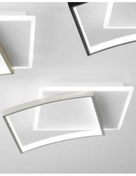 AYRTON PLAFON 42W NIQUEL...