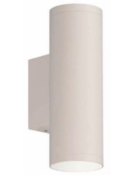 CILINDRO GU10 EXTERIOR 2 LUCES BLANCO IP44