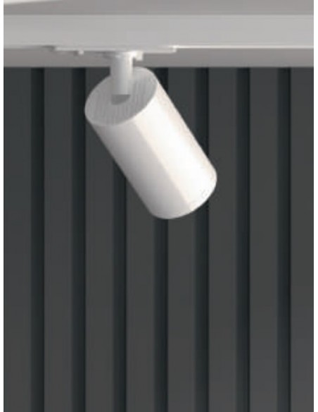 FOCO ORIENTABLE CARRIL FOCUS S GU10  BLANCO