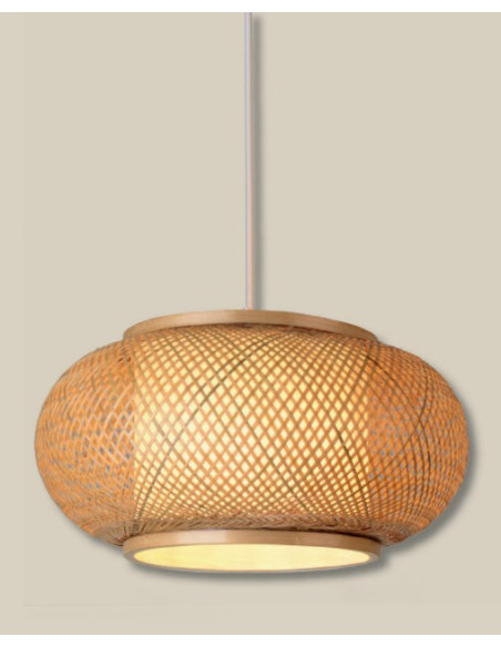 COLGANTE BAMBOO 1 LUZ 50CM 2