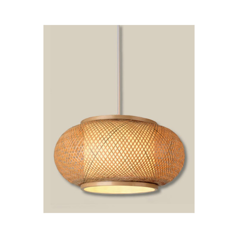 COLGANTE BAMBOO 1 LUZ 50CM