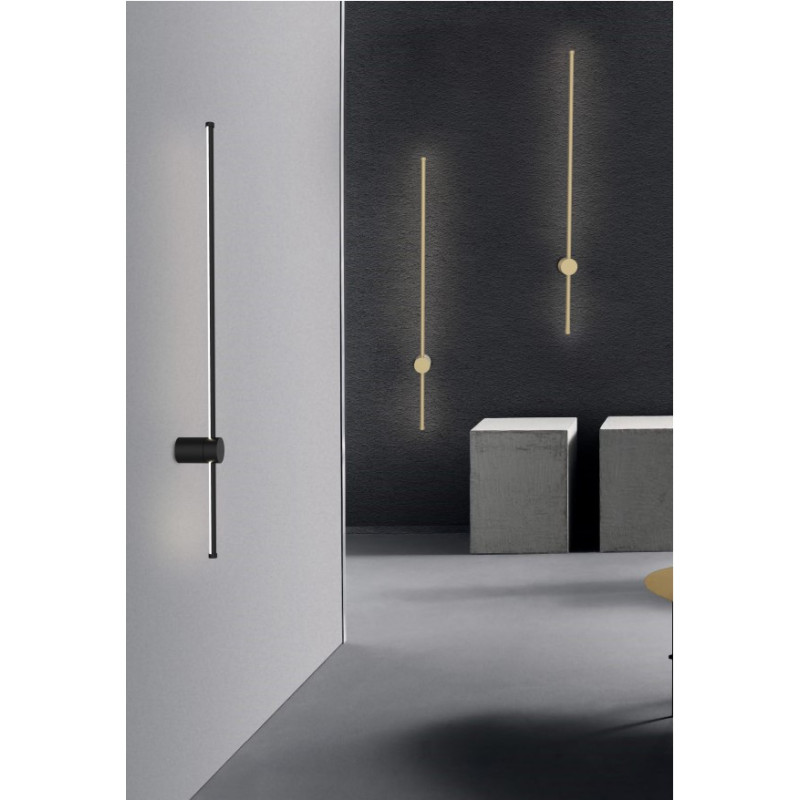 ELIA A2 N APLIQUE NEGRO 28W 3000K