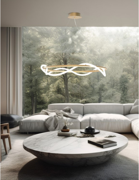 LAMPARA DISEÑO CIRCULAR...