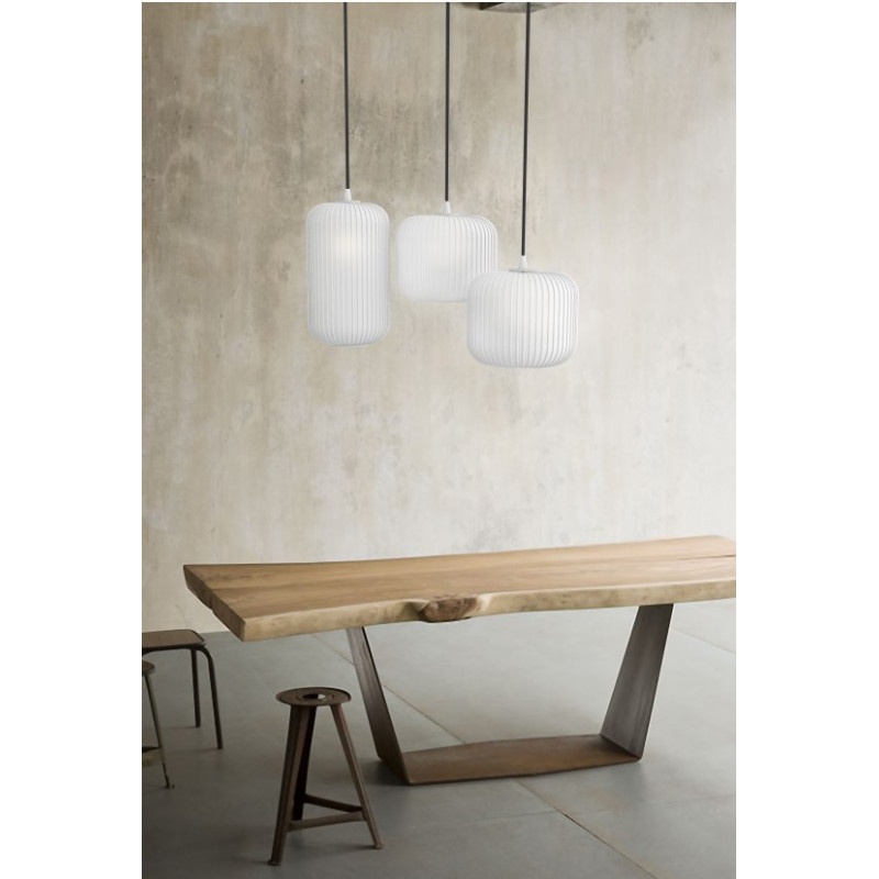 CARMEN/2 B COLGANTE 1xE27 BLANCO...