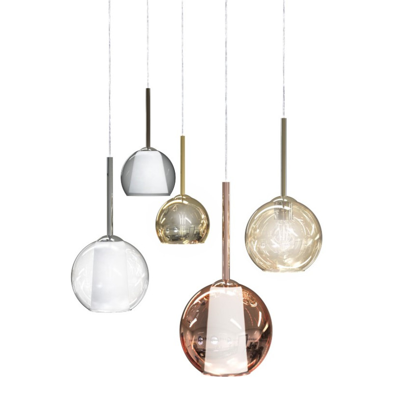 COLGANTE E27 INFINITY Ø25CM COBRE GRANDE