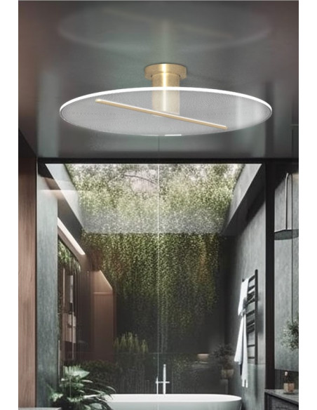 KOI PLAFON 20W NEGRO 60CM... 2