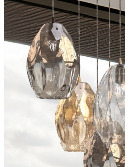 COLGANTE E27 MORIS CRISTAL...