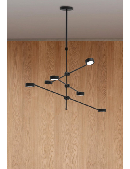 LAMPARA DISEÑO NEGRA... 2