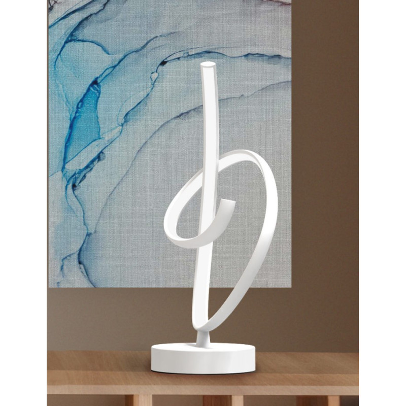 GIOVE SOBREMESA 26W NEGRO 3000ºK