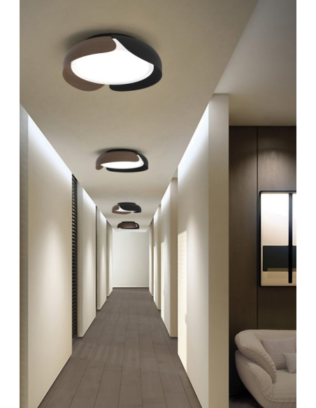 KENDO/55 PLAFON NEGRO 36W...